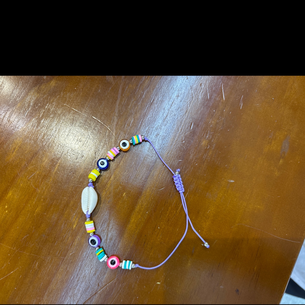 软陶贝壳眼睛手串时尚手链饰品简约设计百搭首饰精美礼物详情图2