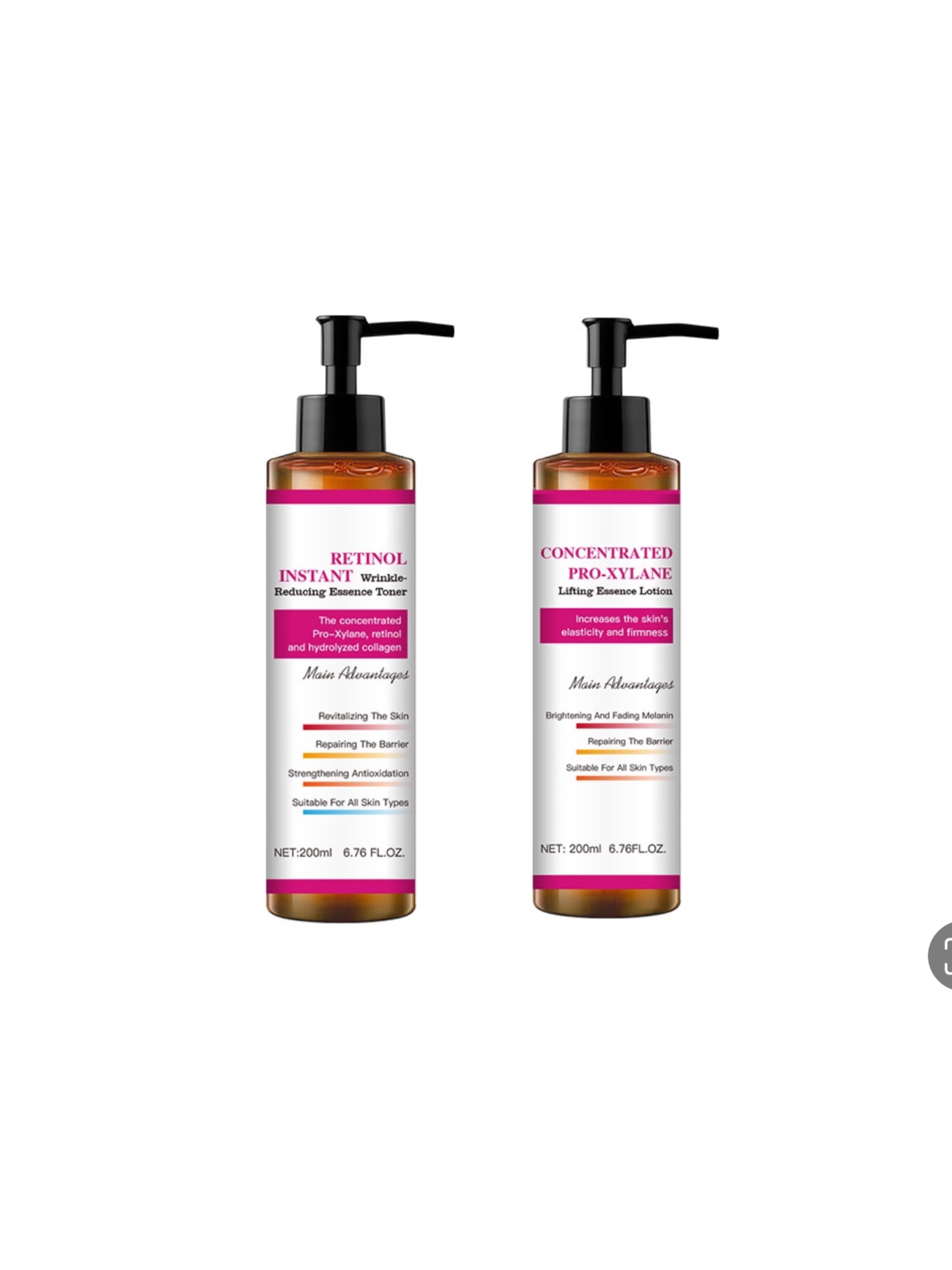 DUACJIEO Retinol Hydrating and Moisturizing Essence Toner Lotion for Deep nourishment, refreshing and brightening pic 1