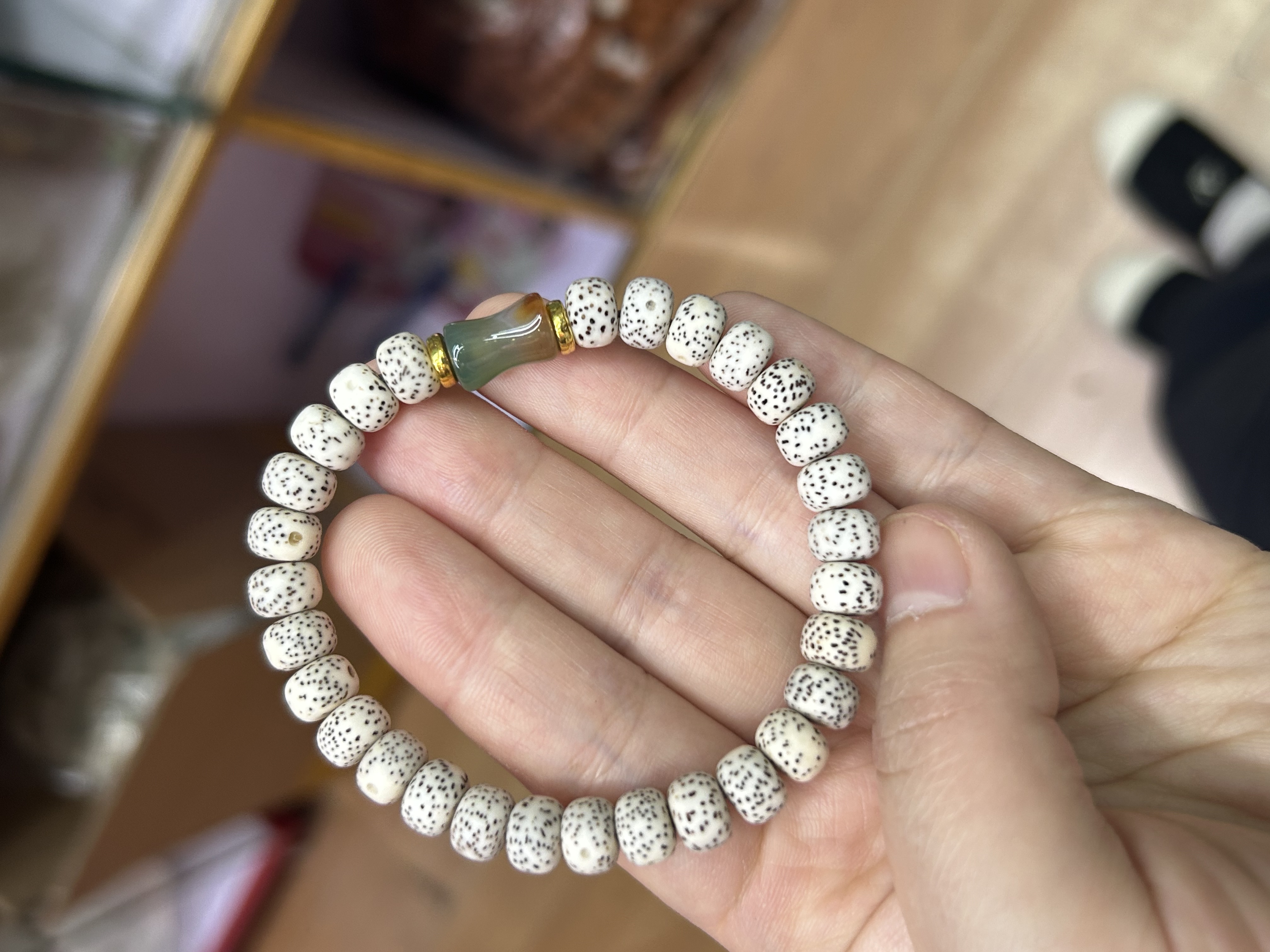 星月手串，桶珠，菩提详情图4