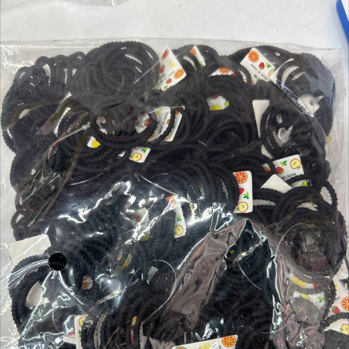 黑色转线皮筋
