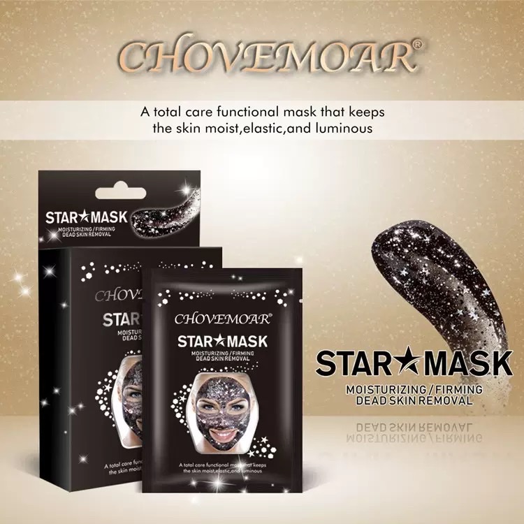 CHOVEMOAR's Deep CleansingClayMask is a deep cleansing mask that removes black and white hair Application Scenario