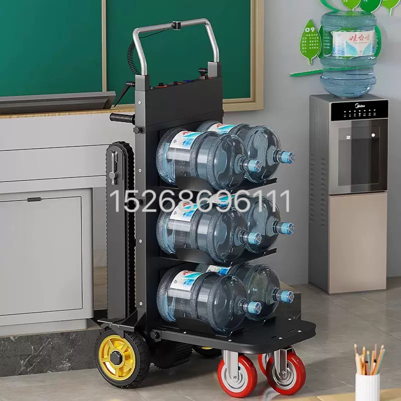 Stair-climbing vehicle, cargo handling vehicle, silent folding food delivery appliance, stair climbing vehicle, crawler-type stair-climbing wonder Item Picture