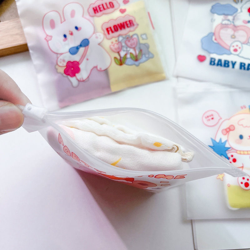 七夕卡通可爱零食糖果袋便携拉链袋少女心饼干糖果小号口罩收纳袋详情图6