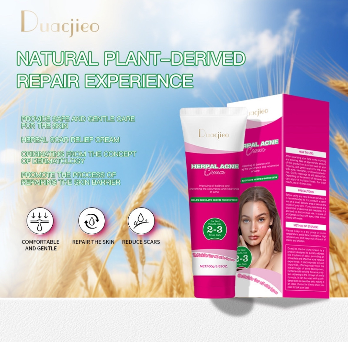 DUACJIEO Herbal Scar Removal Cream detail image 3
