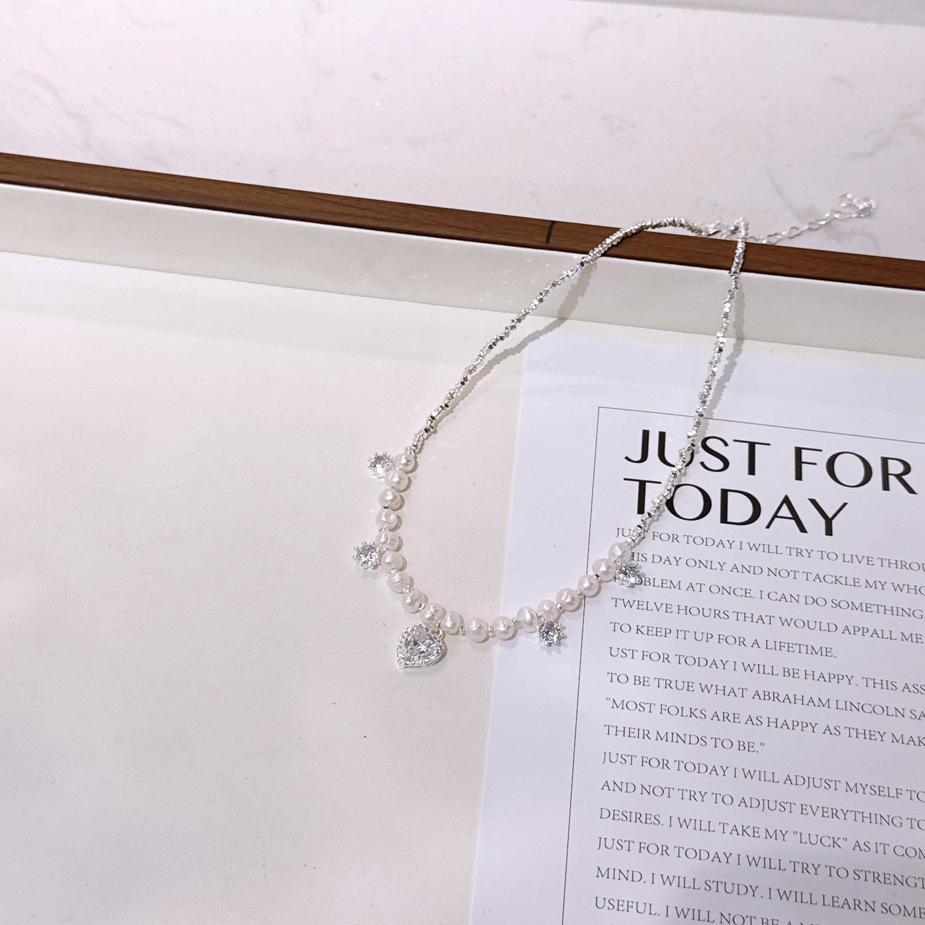 RIBACA |天然珍珠精致送礼女生项链珍珠项链珍珠项链淡水珍珠产品图