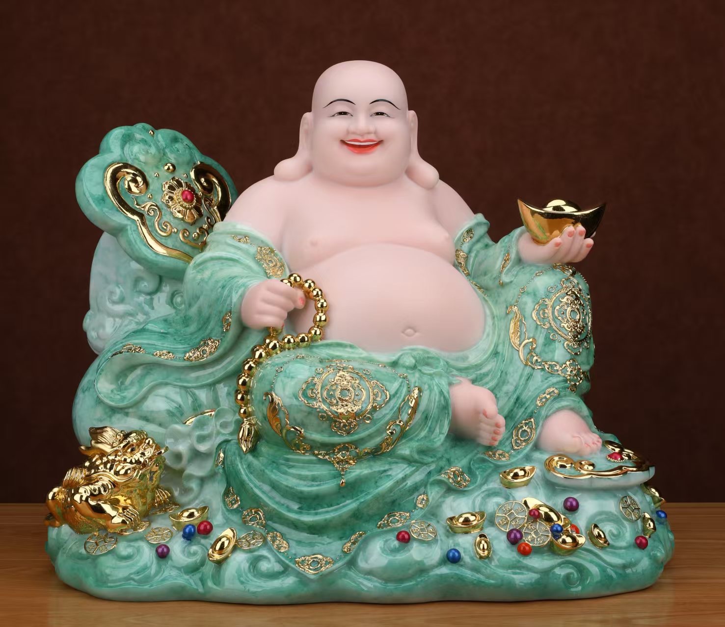 Mid-to-high-end white marble wood carvings, resin ceramic handicrafts, Buddha statues, and high-end offerings detail image 1