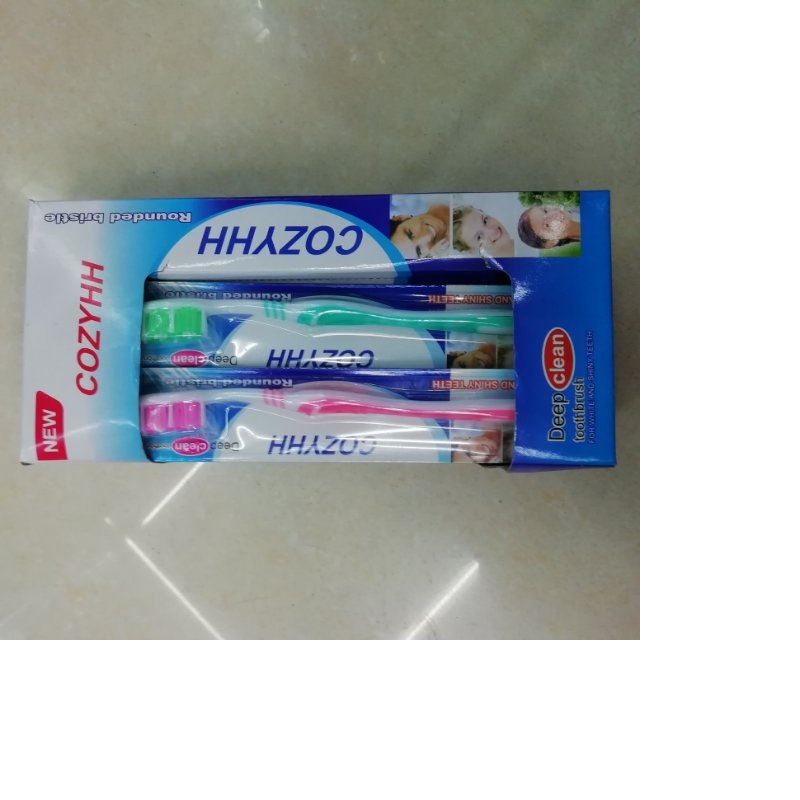 爆款仙女棒英国品牌三面牙刷成人家用清洁护龈三头牙刷厂家正品2