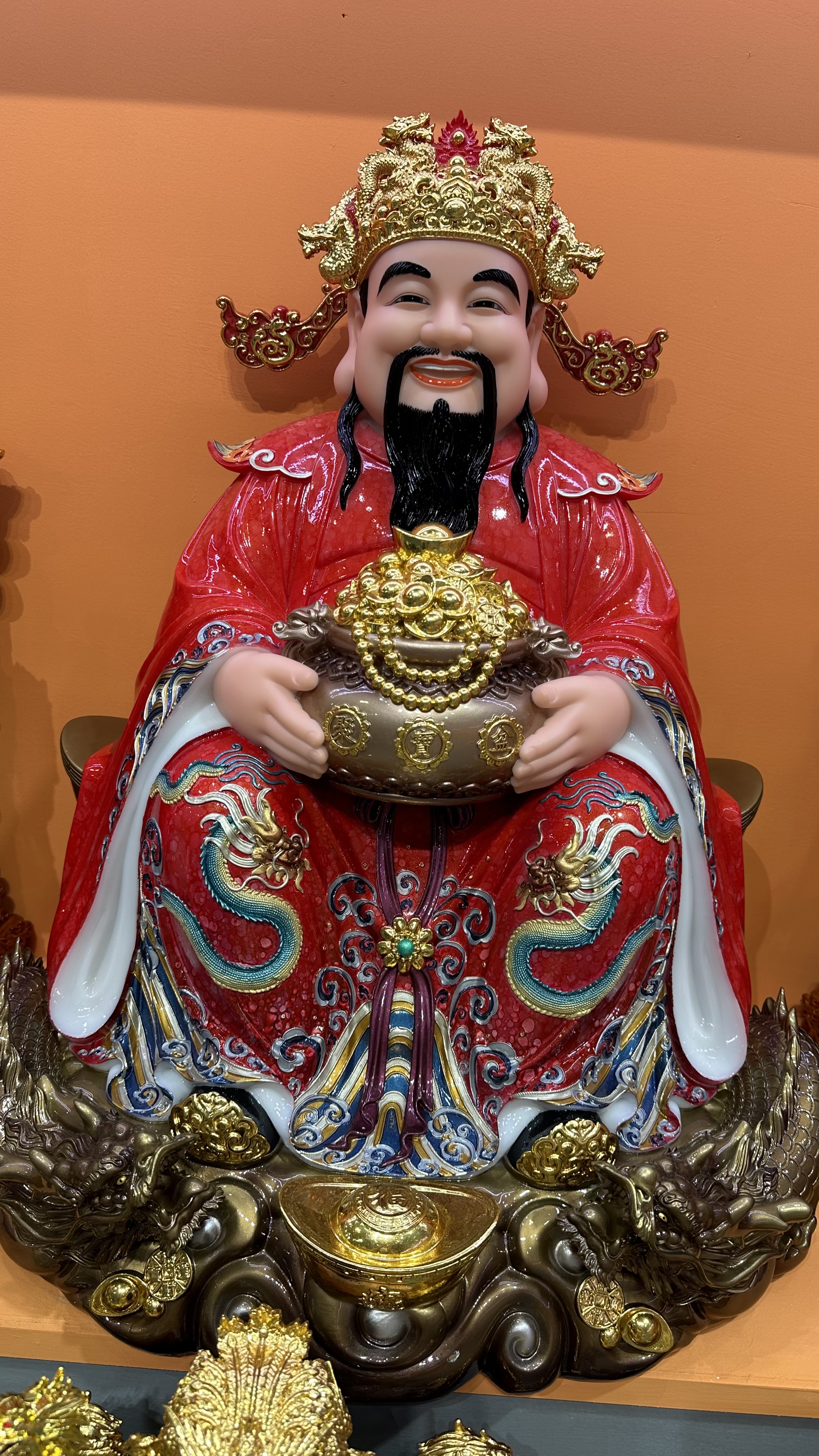 Mid-to-high-end white marble wood carvings, resin ceramic handicrafts, Buddha statues, and high-end offerings detail image 9