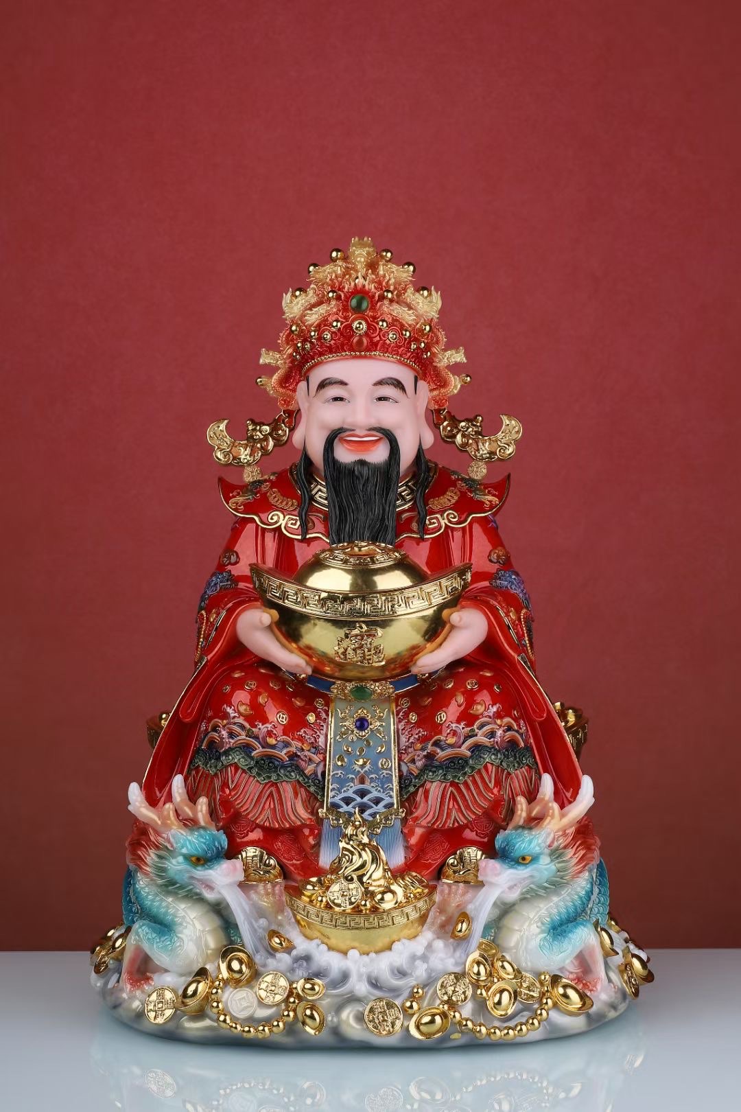 Mid-to-high-end white marble wood carvings, resin ceramic handicrafts, Buddha statues, and high-end offerings detail image 10