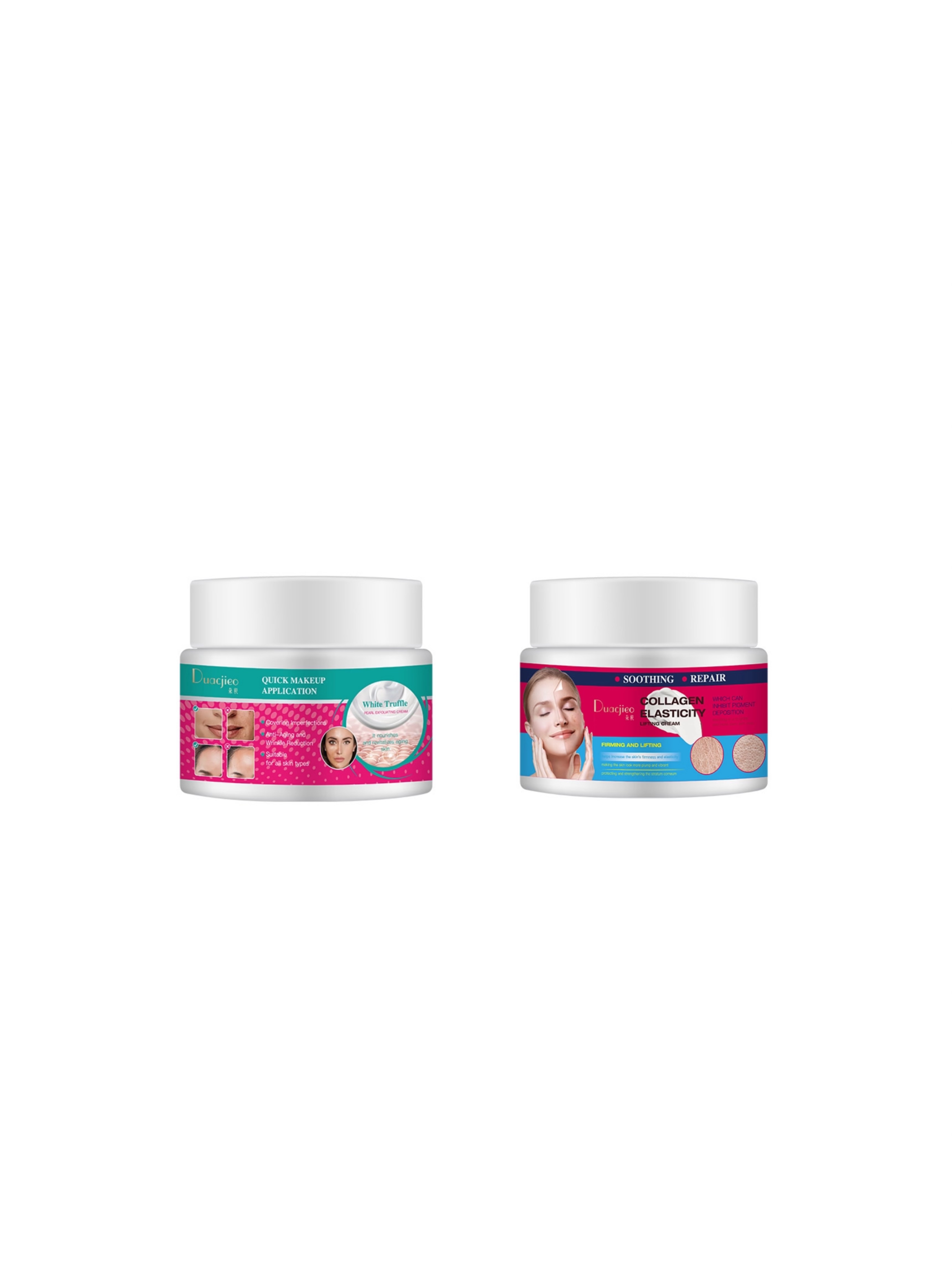 DUACJIEO COLLAGEN Elastic Cream Truffle Brightening Skin Smoothing Cream COLLAGEN LIFTINGCREAM details Picture