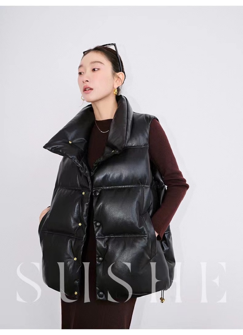 🇰🇷韩国故事    2022AW秋冬新款  反光面马甲