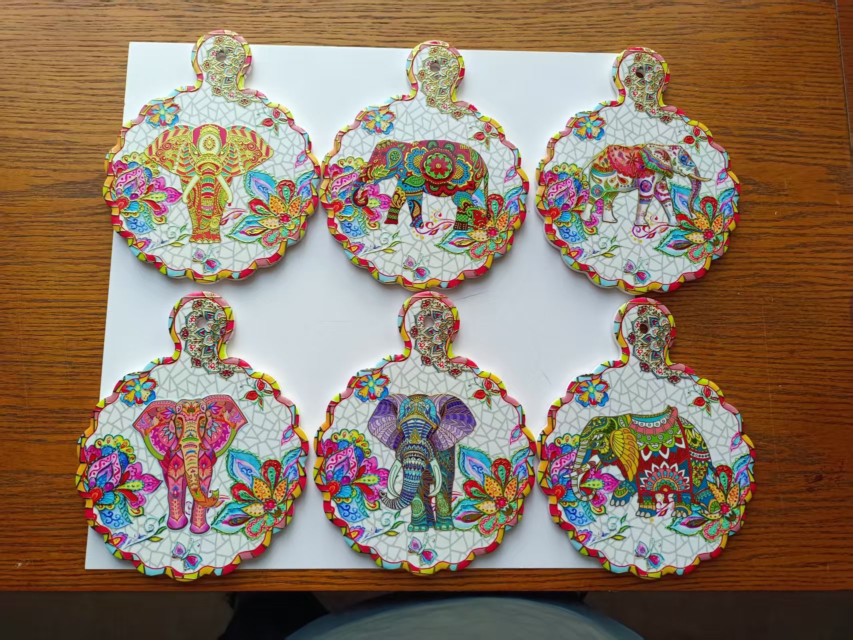 圆形编织软木陶瓷杯垫 硅胶防滑隔热杯垫 家用茶杯餐桌装饰