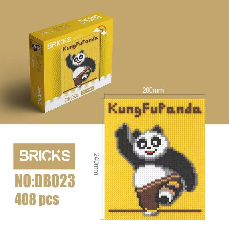 动漫拉布布兼容钻石小颗粒拼图玩具益智手工解压平板画摆件礼物详情图7