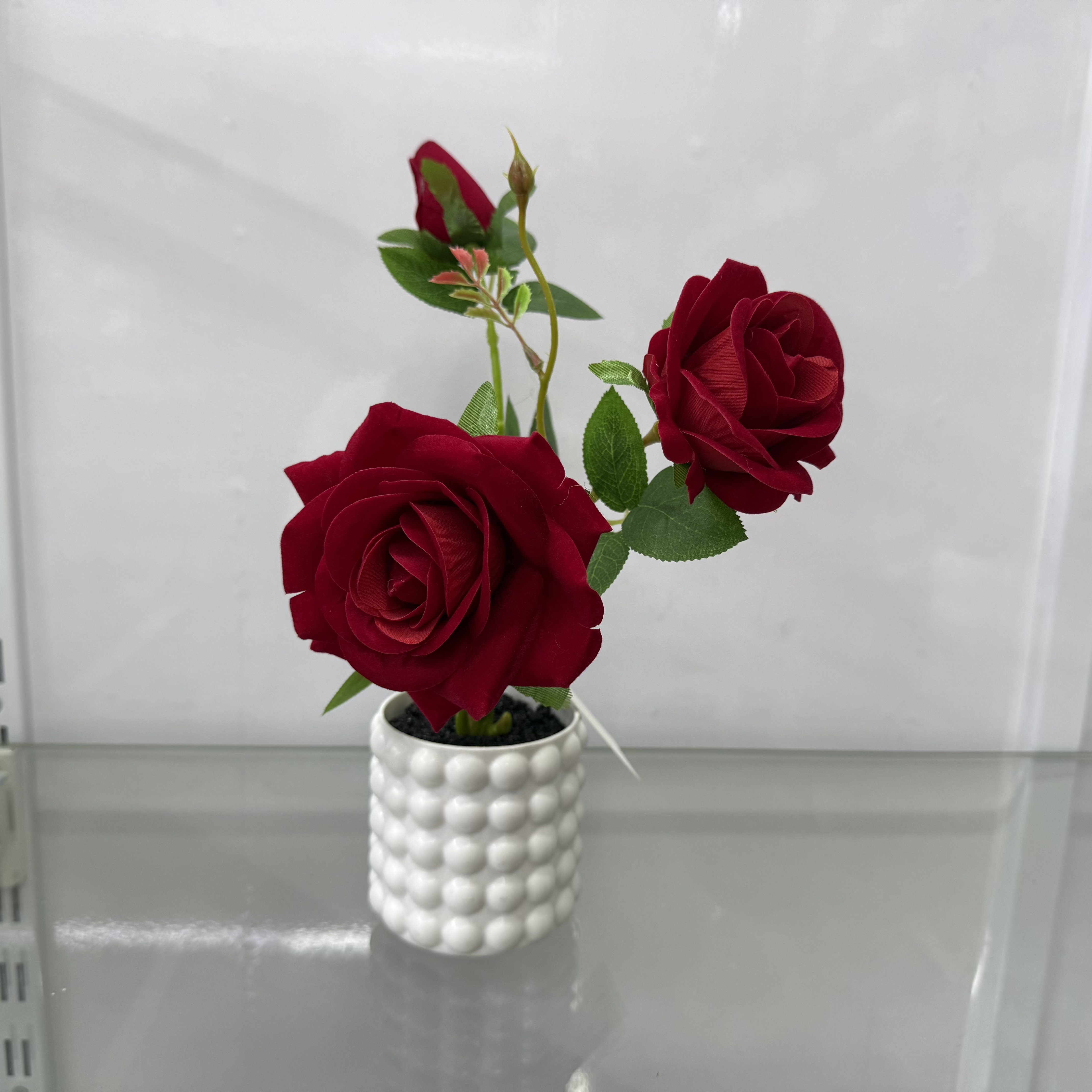 仿真花玫瑰花盆景向日葵仿真花小藤球假花装饰小摆件客厅桌面布置创意家居装饰品仿真花细节图