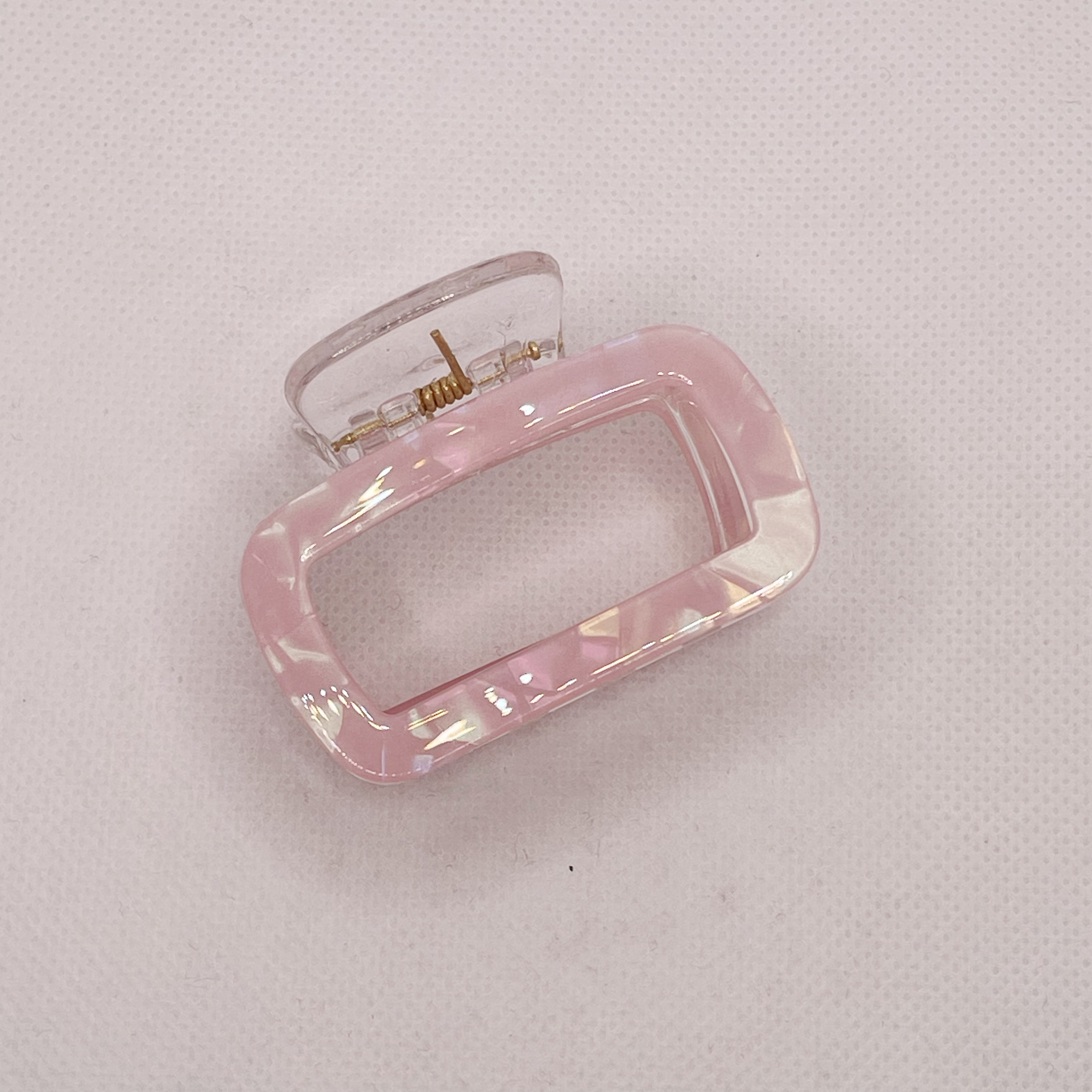 High-end touching fish girl hair clip, half-tied hair clip at the back of the female head, medium-sized shark clip, elegant hair clip headwear for summer detail image 10