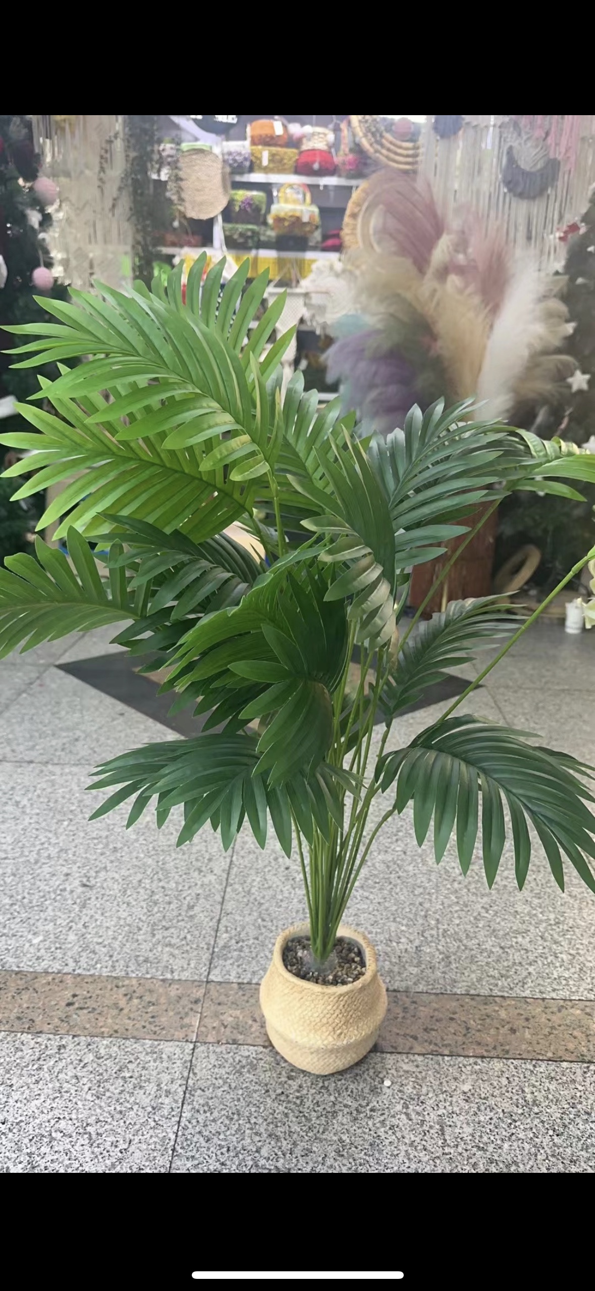 圣诞花假花仿真花银杏叶仿真花