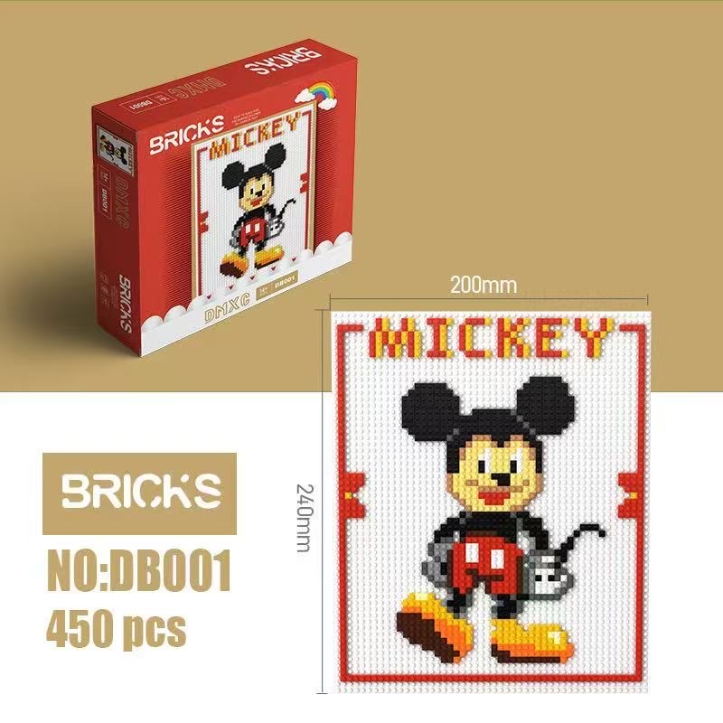 动漫拉布布兼容钻石小颗粒拼图玩具益智手工解压平板画摆件礼物详情图11