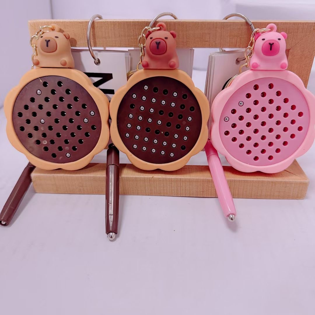 卡皮巴拉零钱包耳机包，包饰品饰品产品图