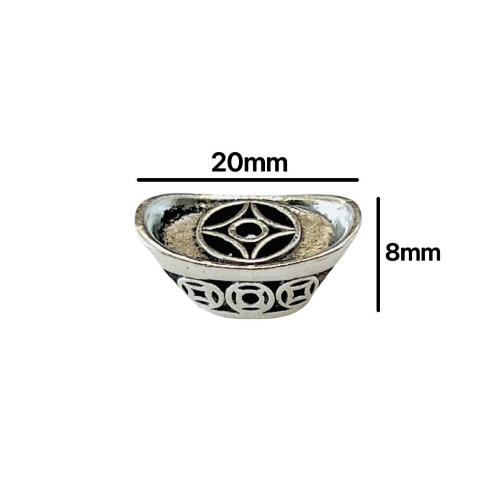 Retro silver dollar treasure collection, silver and copper coins, hollowed-out beaded cultural playthings, bracelets, necklaces, pendants, hanging ornaments, DIY alloy accessories, diy jewelry detail image 6