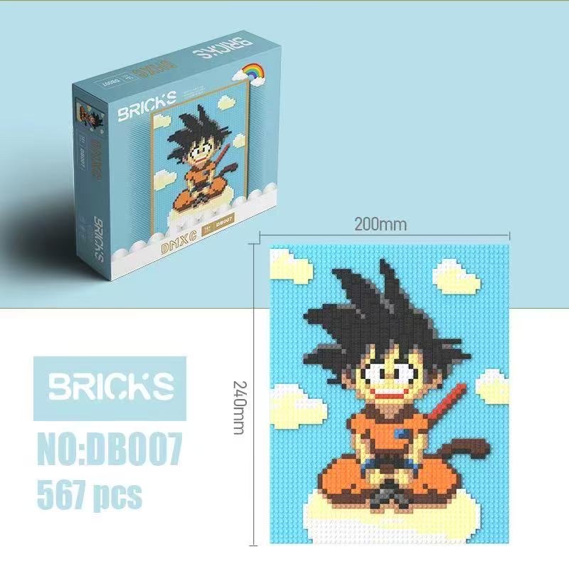 动漫拉布布兼容钻石小颗粒拼图玩具益智手工解压平板画摆件礼物详情图5