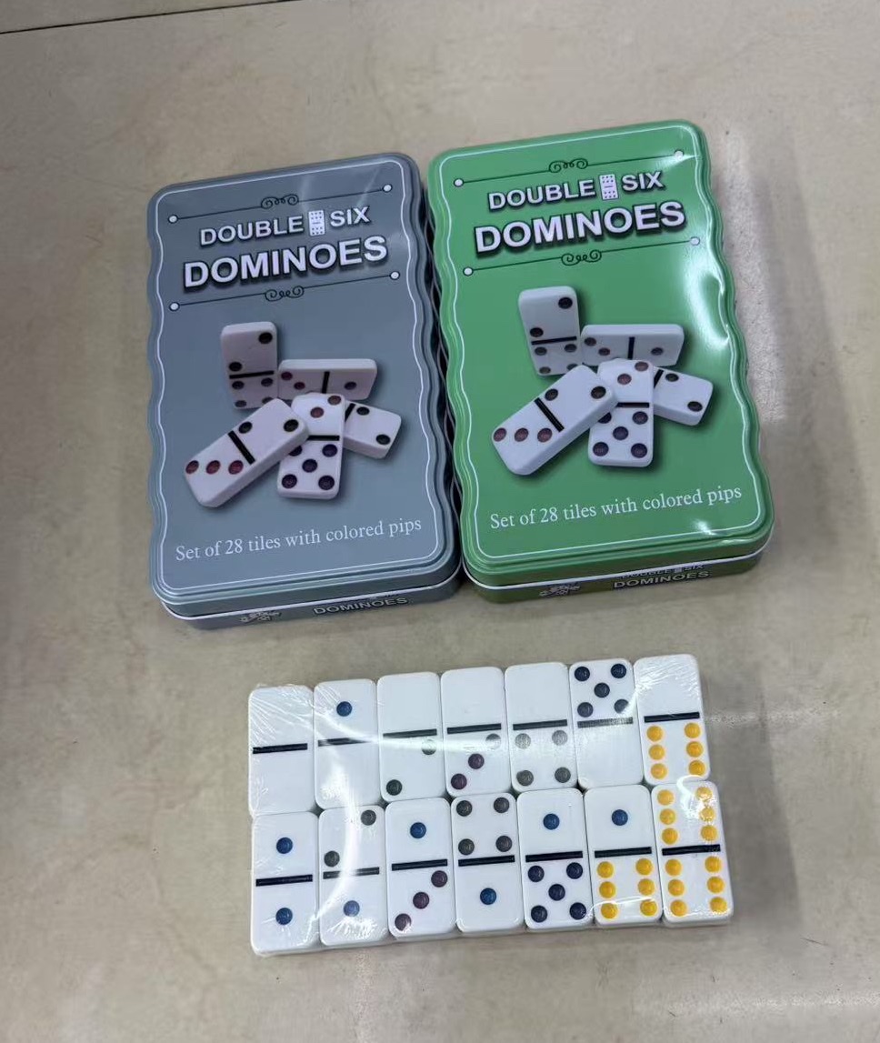 多米诺骨牌，铁盒混装