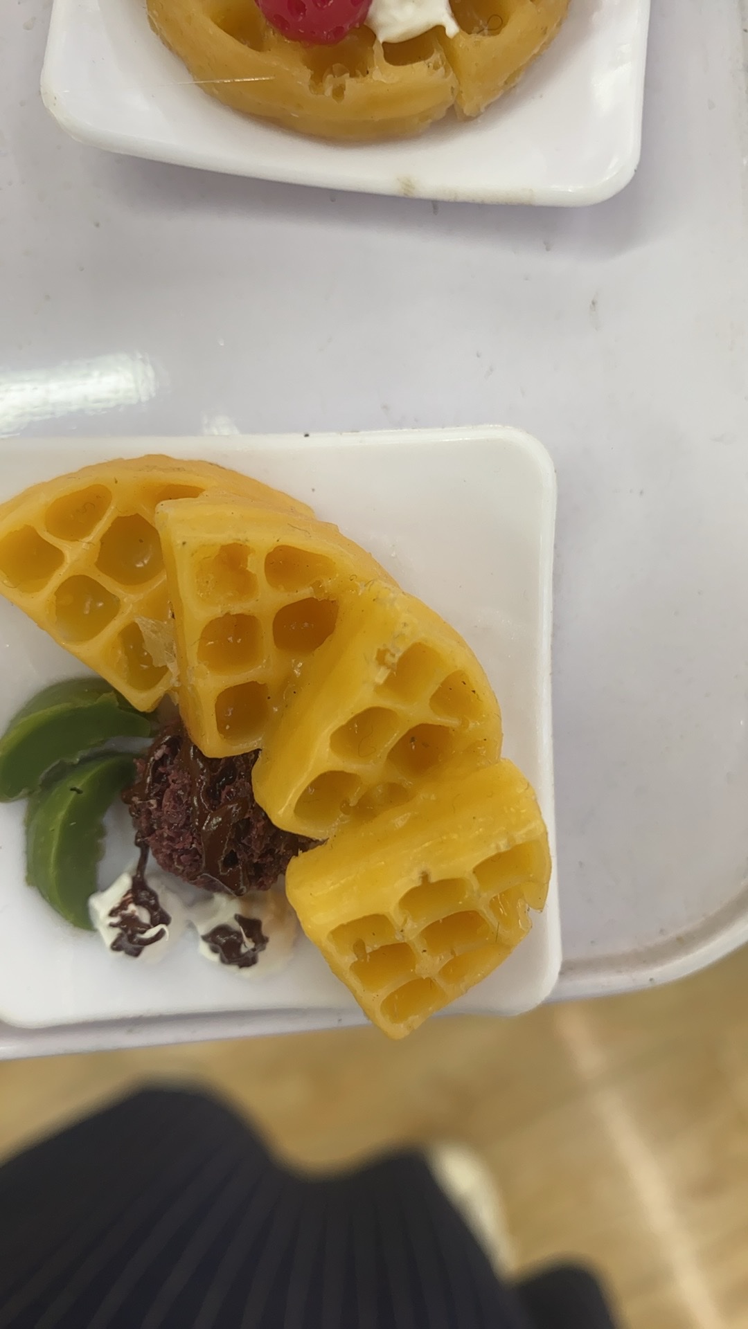 仿真小华夫冰箱贴挂件小模型钥匙扣配件挂件钥匙扣详情图9