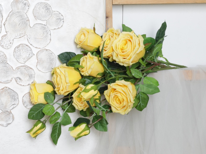 向日葵仿真花小藤球装饰假花摆件家居桌面布置创意仿真植物假花仿真花向日葵仿真花小摆件