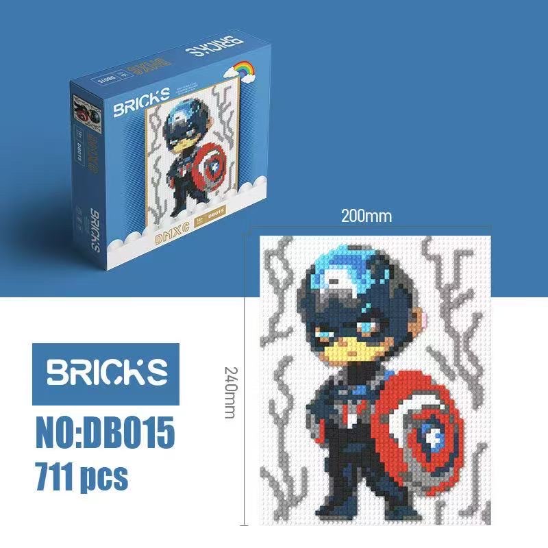 动漫拉布布兼容钻石小颗粒拼图玩具益智手工解压平板画摆件礼物详情图4