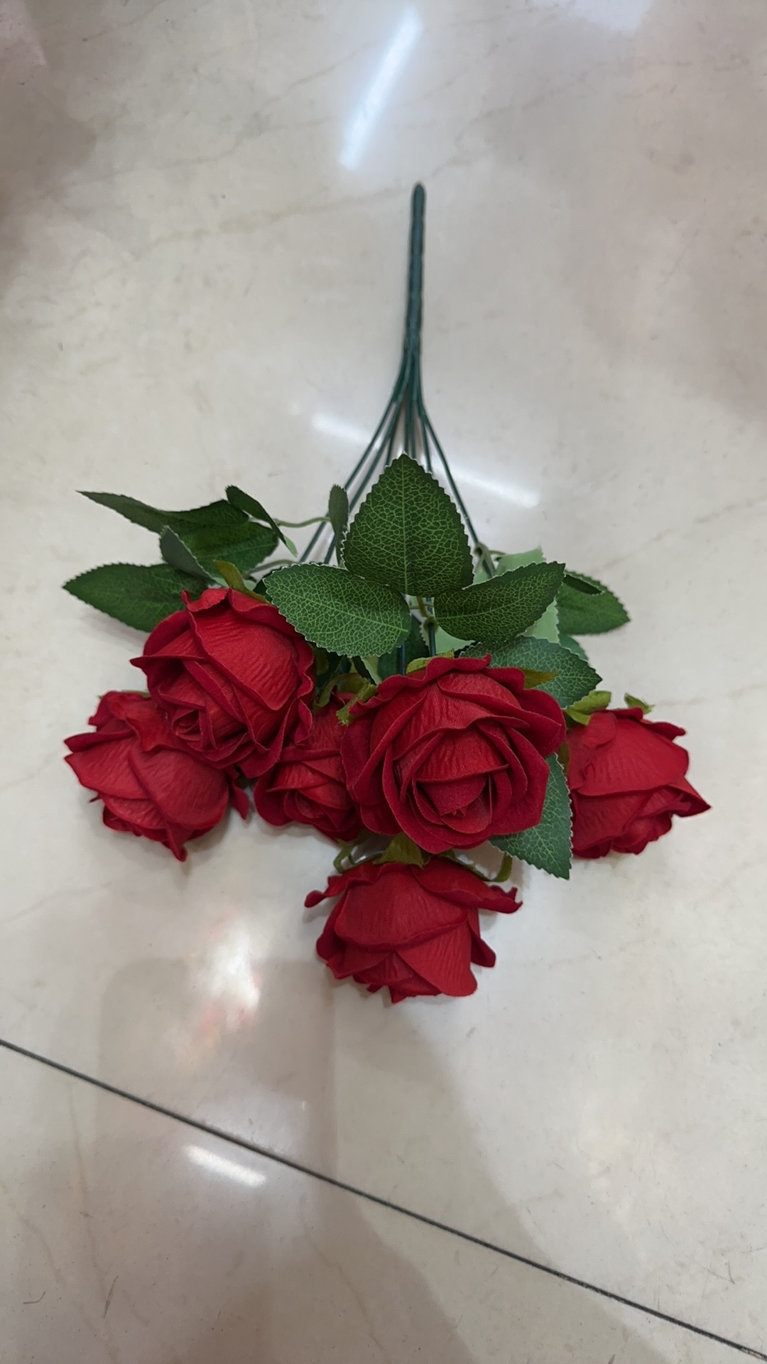 假花仿真花圣诞花情人节花束银杏叶仿真花