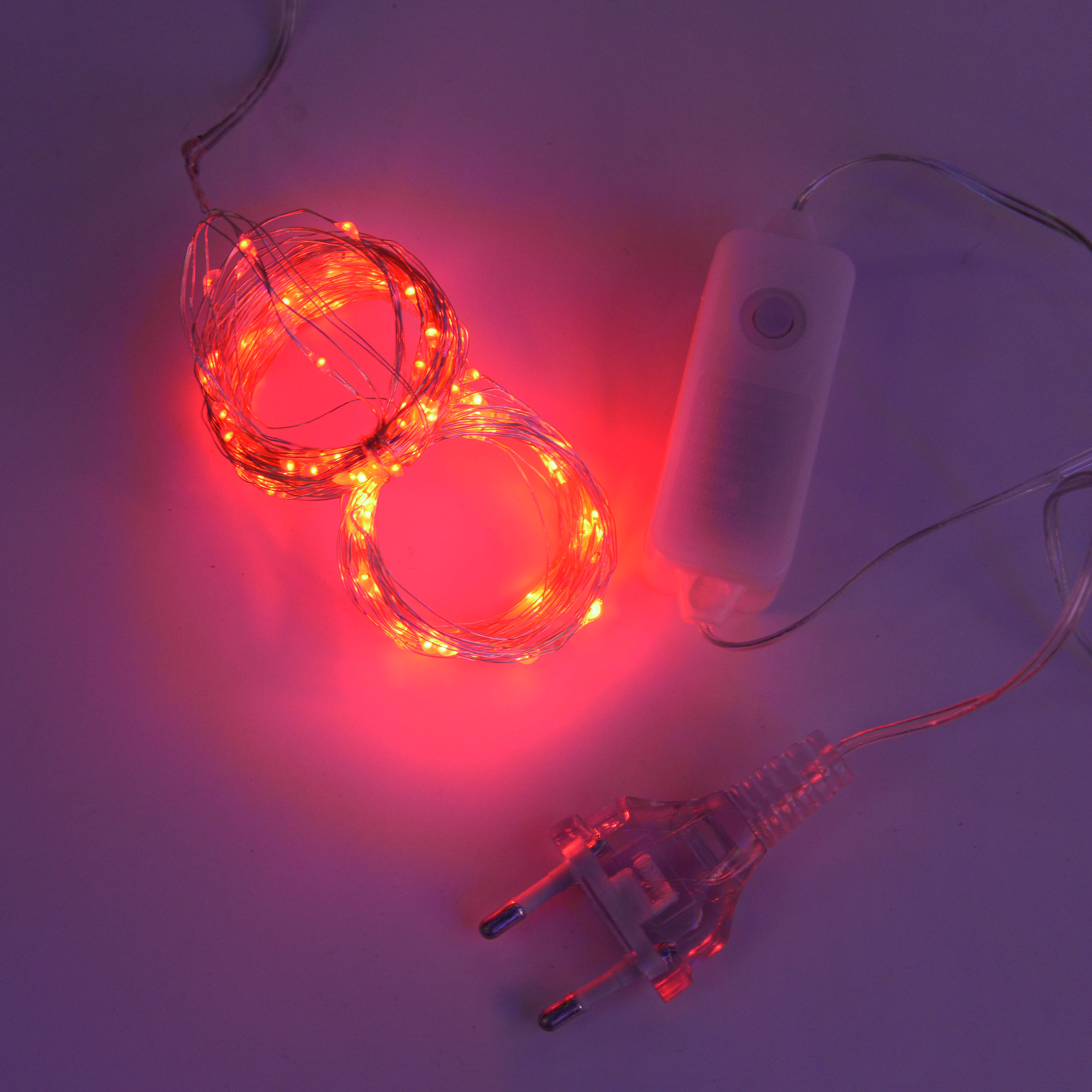 Copper wire lamps can be wound around Christmas trees and are waterproof for Christmas details Picture