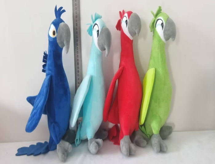 毛绒玩具鹦鹉