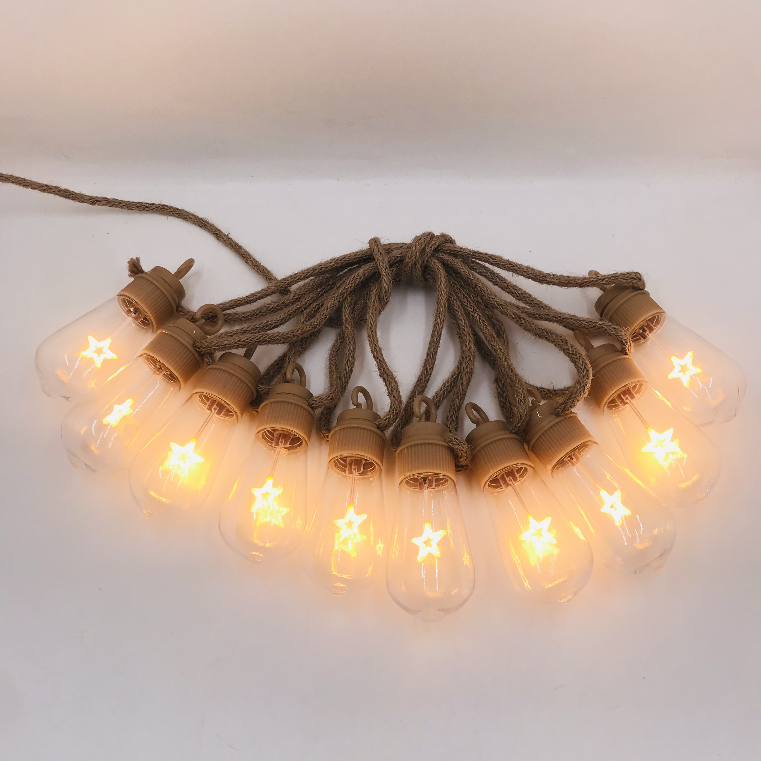 LED灯饰网红灯串qi bu接口夕阳氛围灯家用网红灯夕阳灯Led燈飾