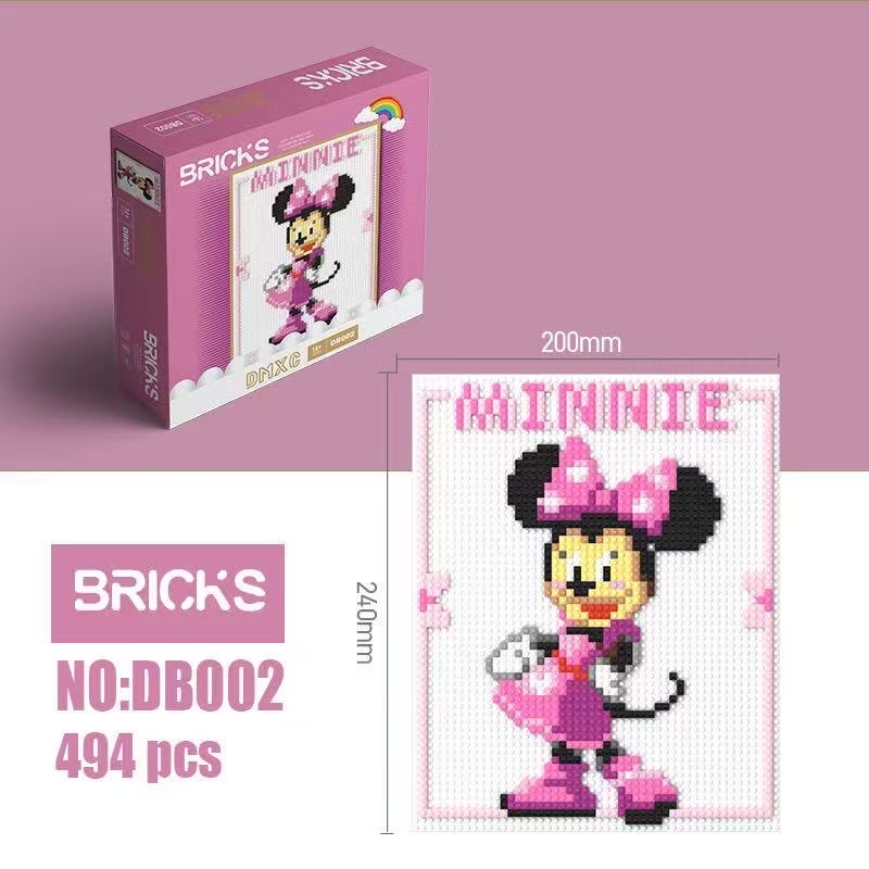 动漫拉布布兼容钻石小颗粒拼图玩具益智手工解压平板画摆件礼物详情图14