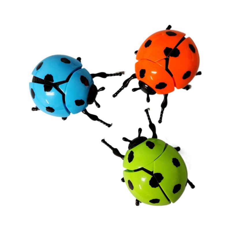跨境乐趣上链瓢虫仿真动物发条玩具创意甲壳虫解压减压小玩具批发详情图5
