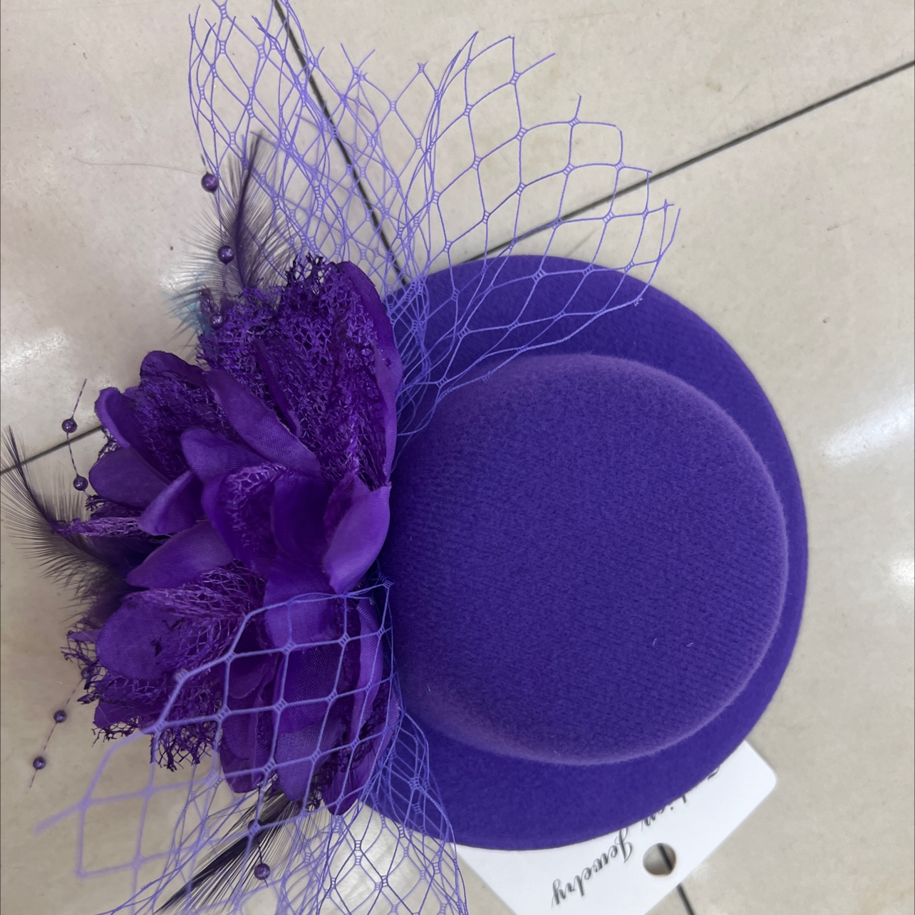 珍珠刺绣皮发箍 女士优雅头饰 珍珠头箍 时尚简约发箍 日常百搭细节图