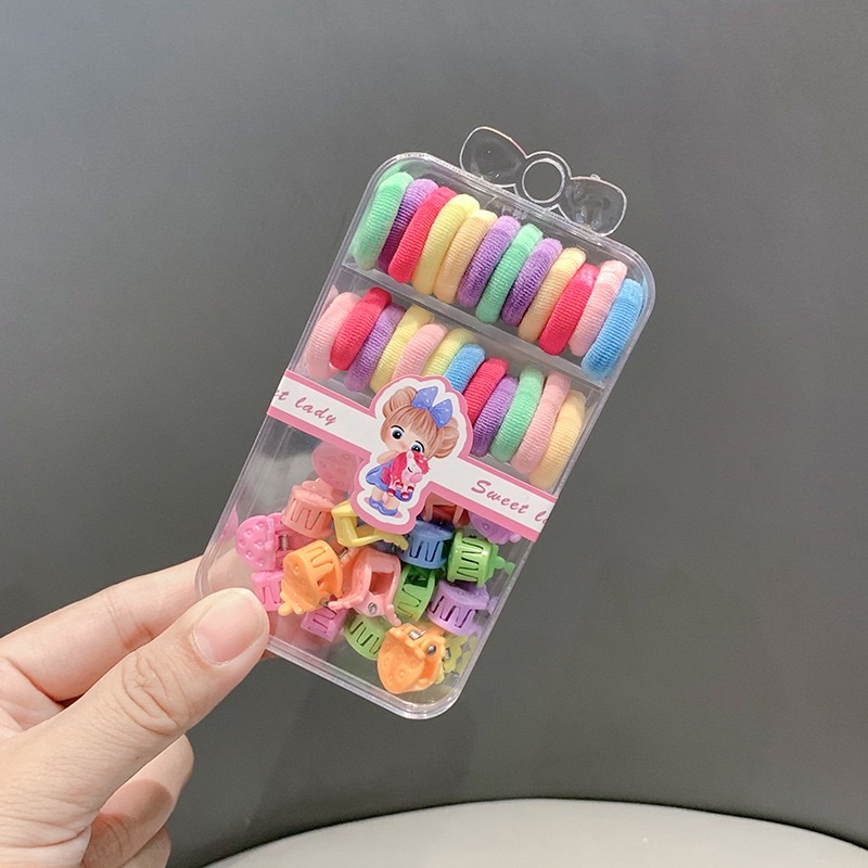 儿童迷你碎发卡 韩国发饰 假发造型饰品 可爱百搭头饰产品图