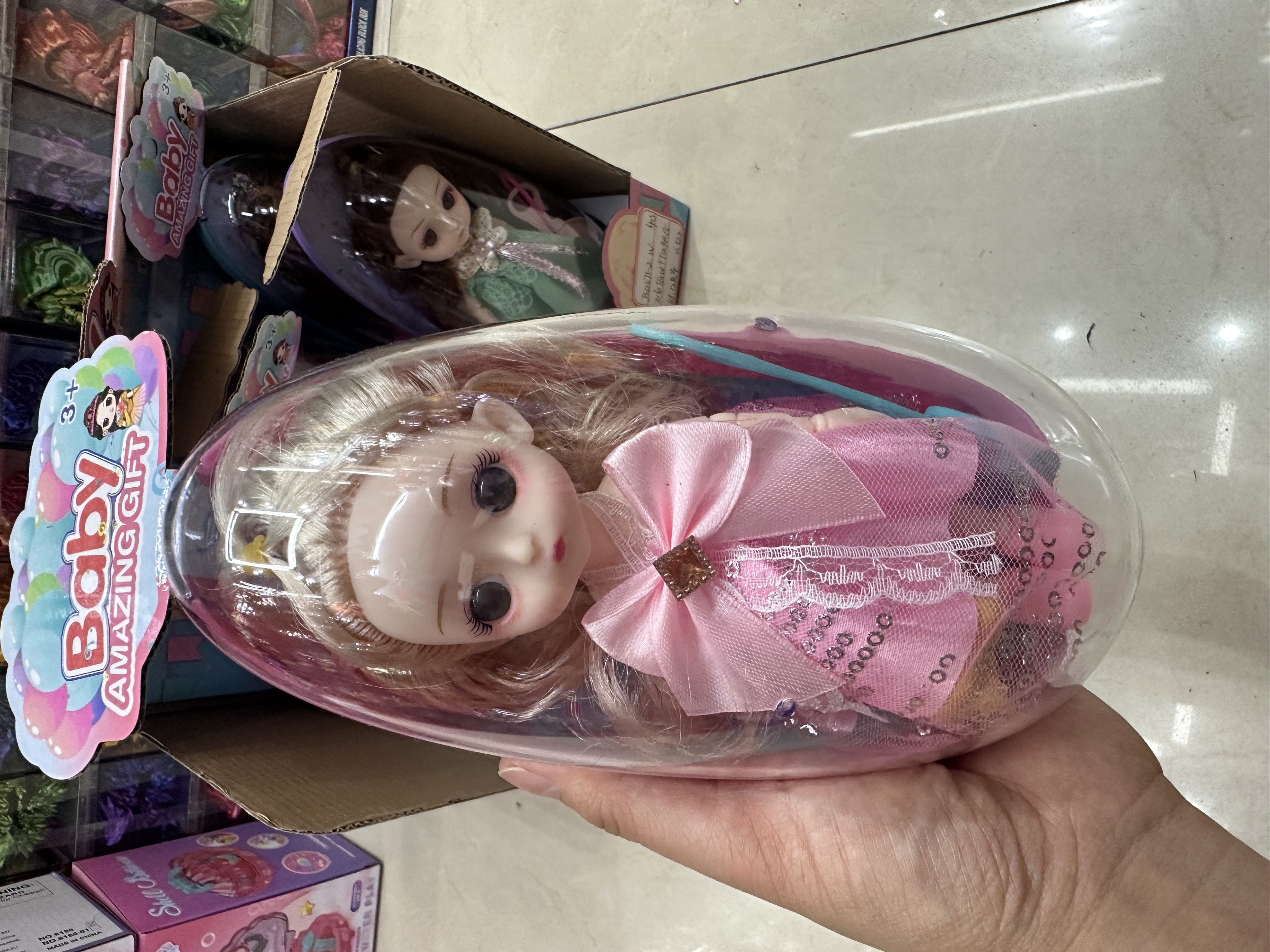 娃娃玩具配件实物图