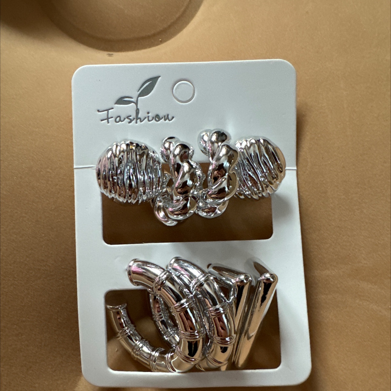 烧焊锆石耳环羽毛耳环 时尚百搭耳饰 个性潮流饰品 精致设计耳饰耳环