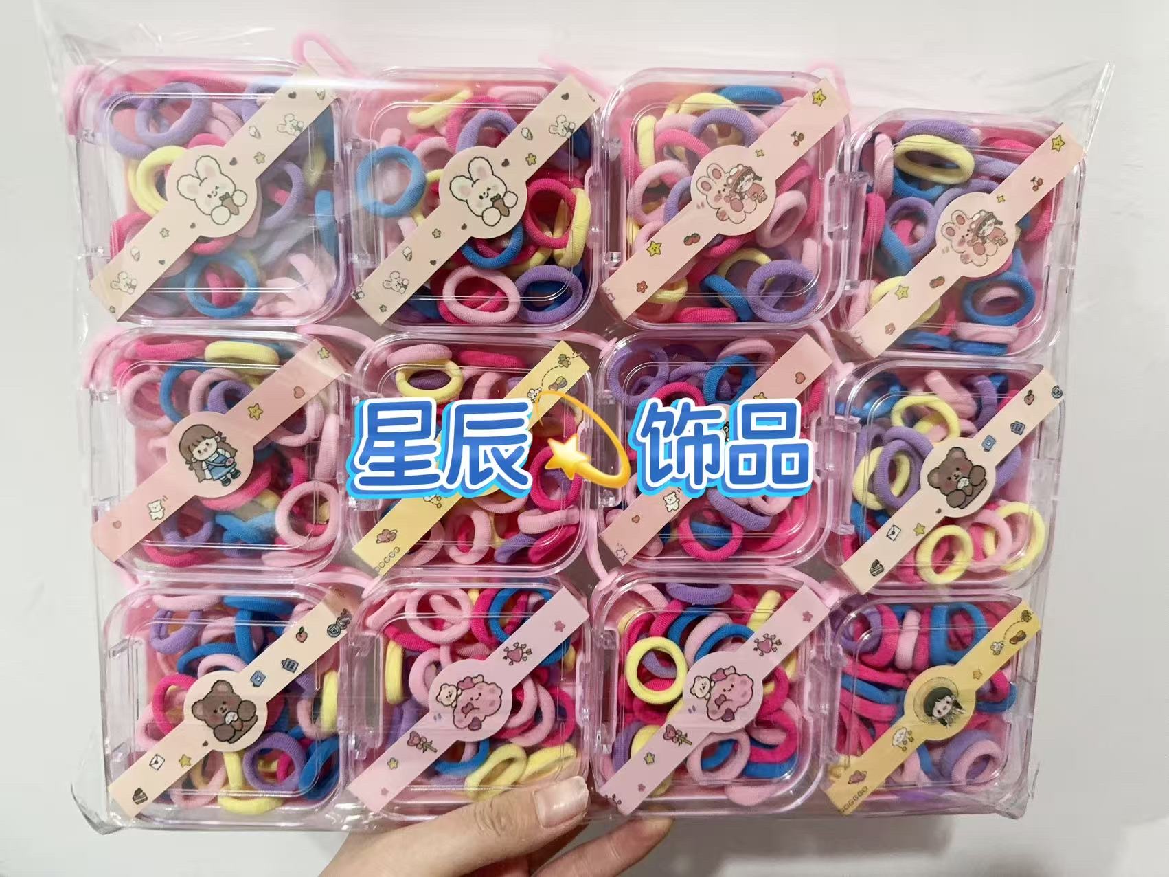 Children's mini broken hair clips, Korean hair accessories, wig styling accessories, cute and practical hair clips and hair accessories. Customized according to samples Specification image