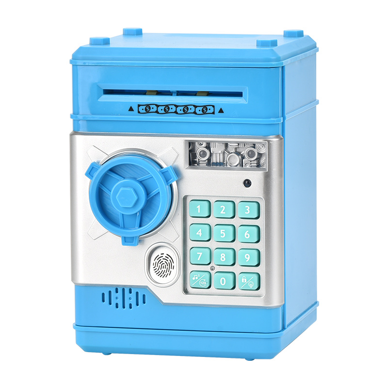 存钱罐保险箱电动玩具电动音乐智能指纹逼真音效详情图5