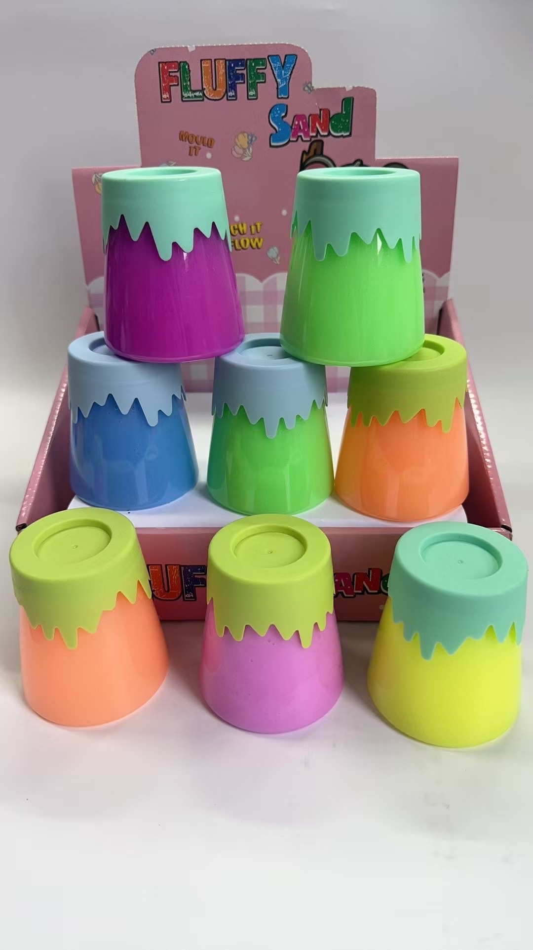 儿童玩具橡皮泥黏土史莱姆玩具手工DIY益智创意粘土柔软安全无毒