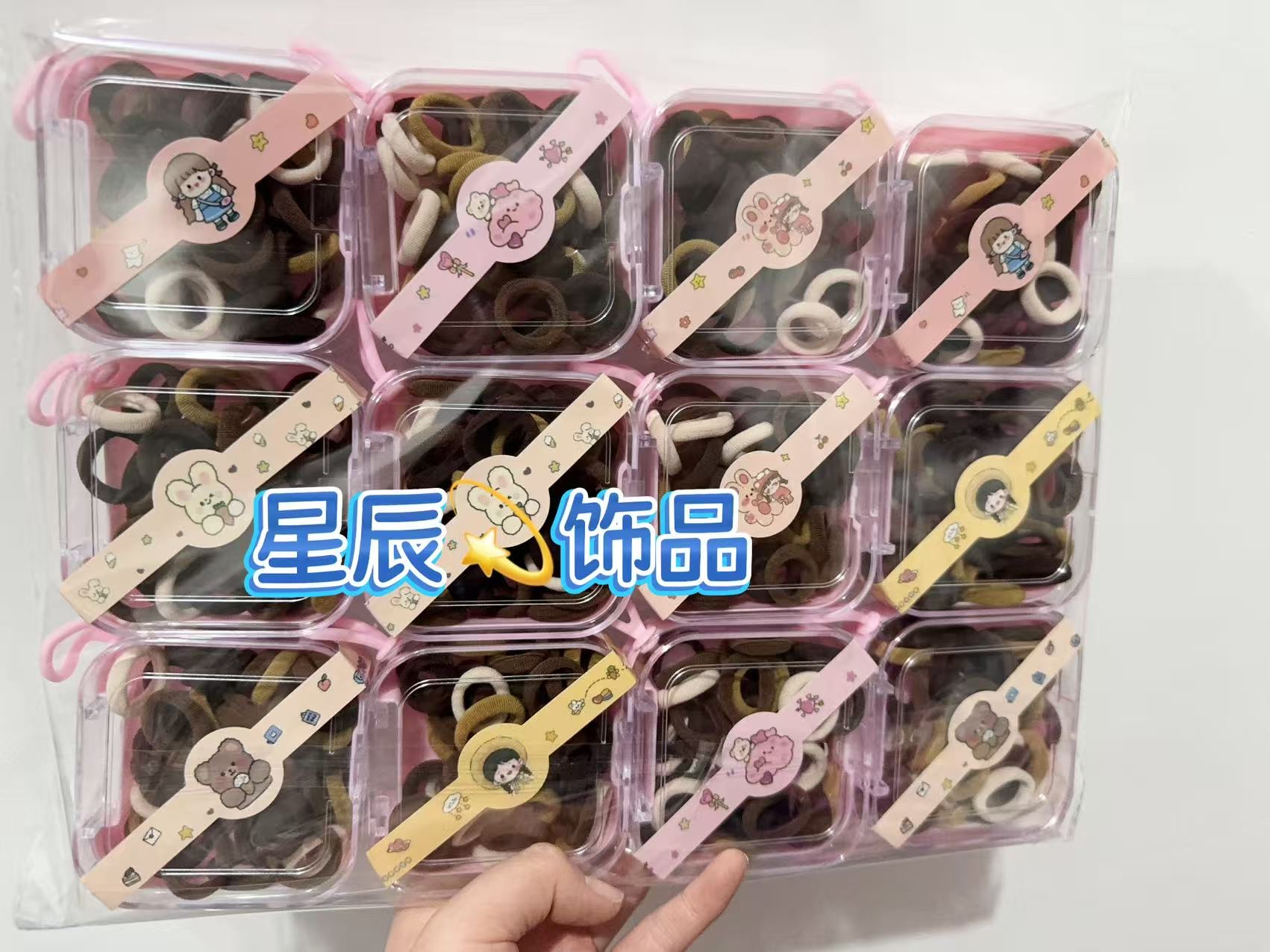 Children's mini broken hair clips, Korean hair accessories, wig styling accessories, cute and practical hair clips and hair accessories. Customized according to samples details Picture