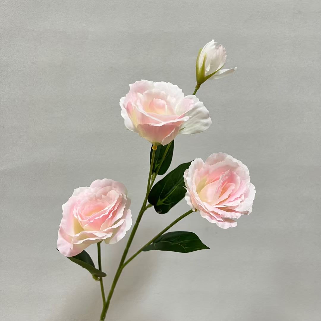 仿真桔梗花仿真花植物婚庆用品装饰花家居插花玫瑰花桔梗花批发出口仿真花仿真绿植