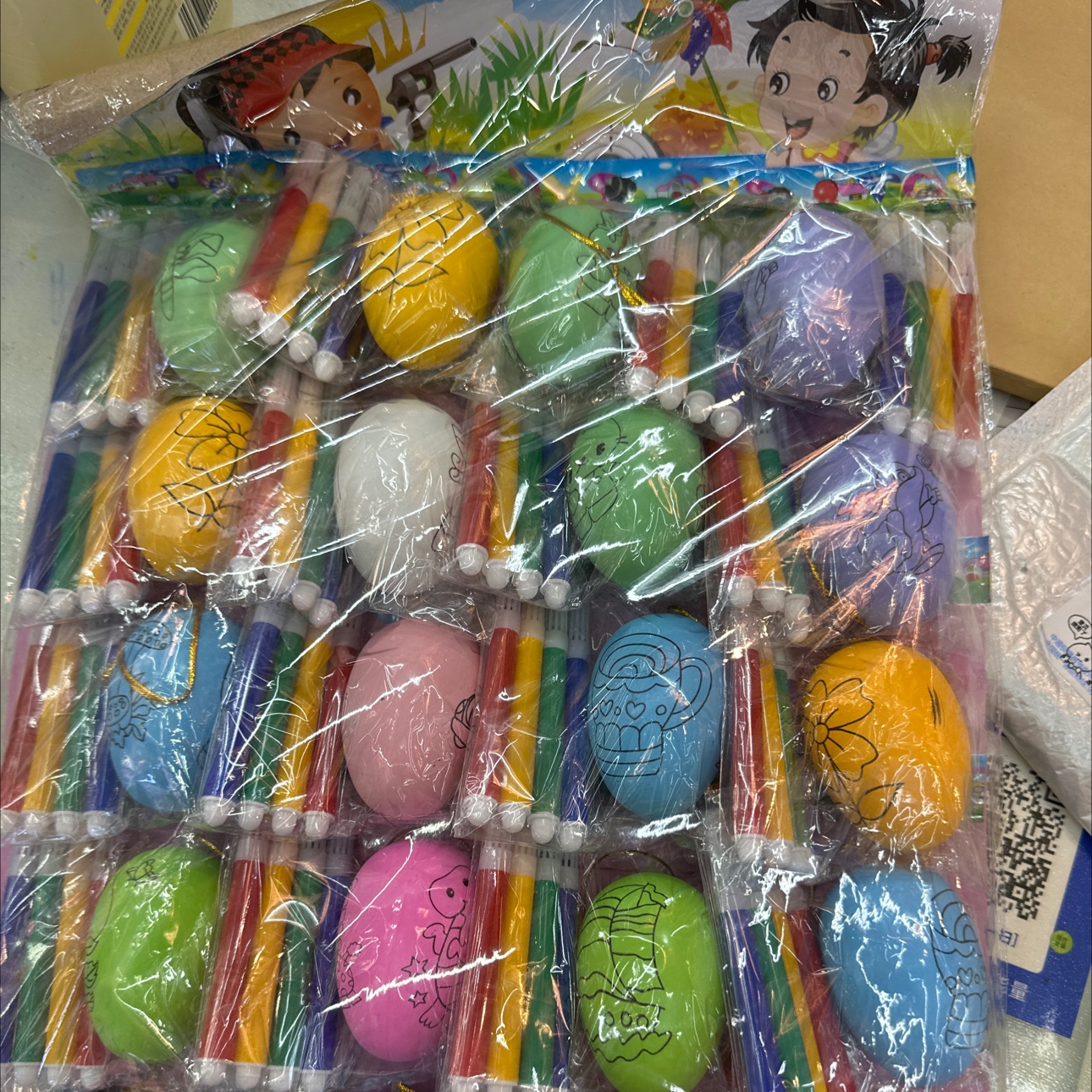 卡通画画玩具PVC仿真家禽详情图2