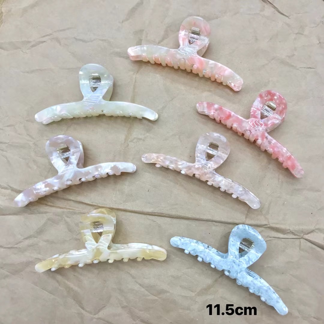 维美新雅日常发爪鲨鱼夹醋酸抓夹大发量筒约发饰气质抓紧