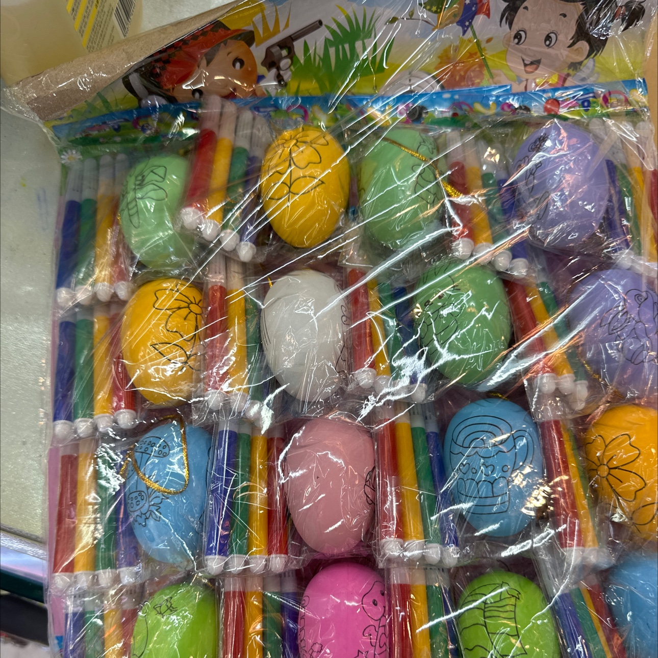 卡通画画玩具PVC仿真家禽详情图4