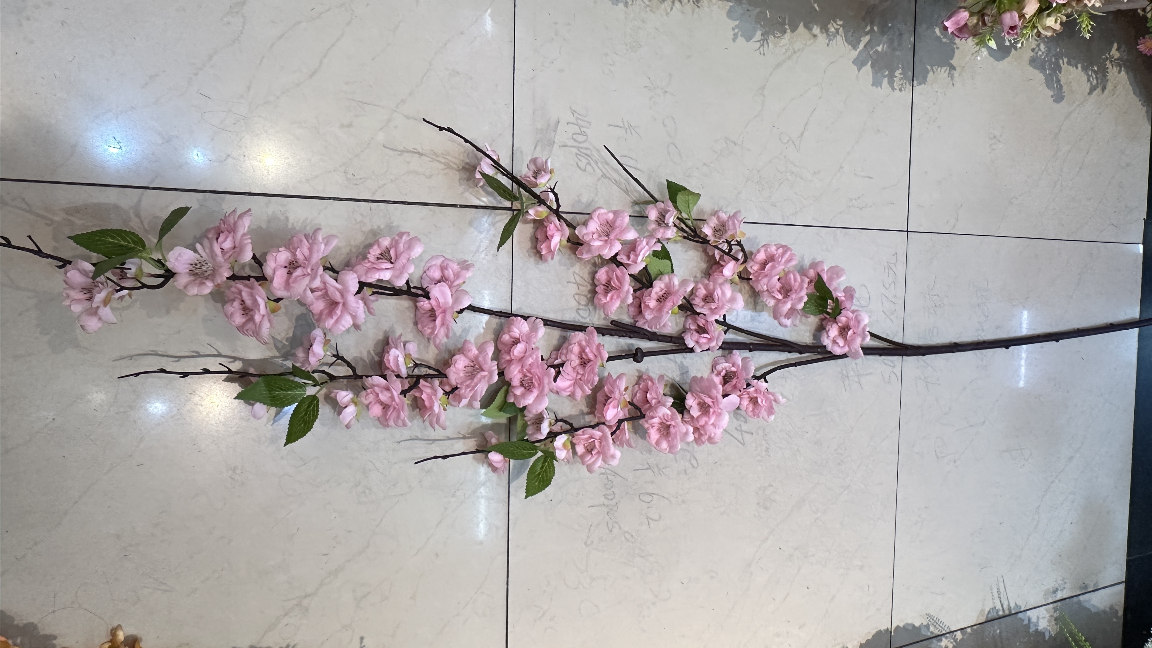桃花树仿真植物梨花树单枝梨花仿真花高枝梨花春季爆款仿真梨树配件成品批发详情图9