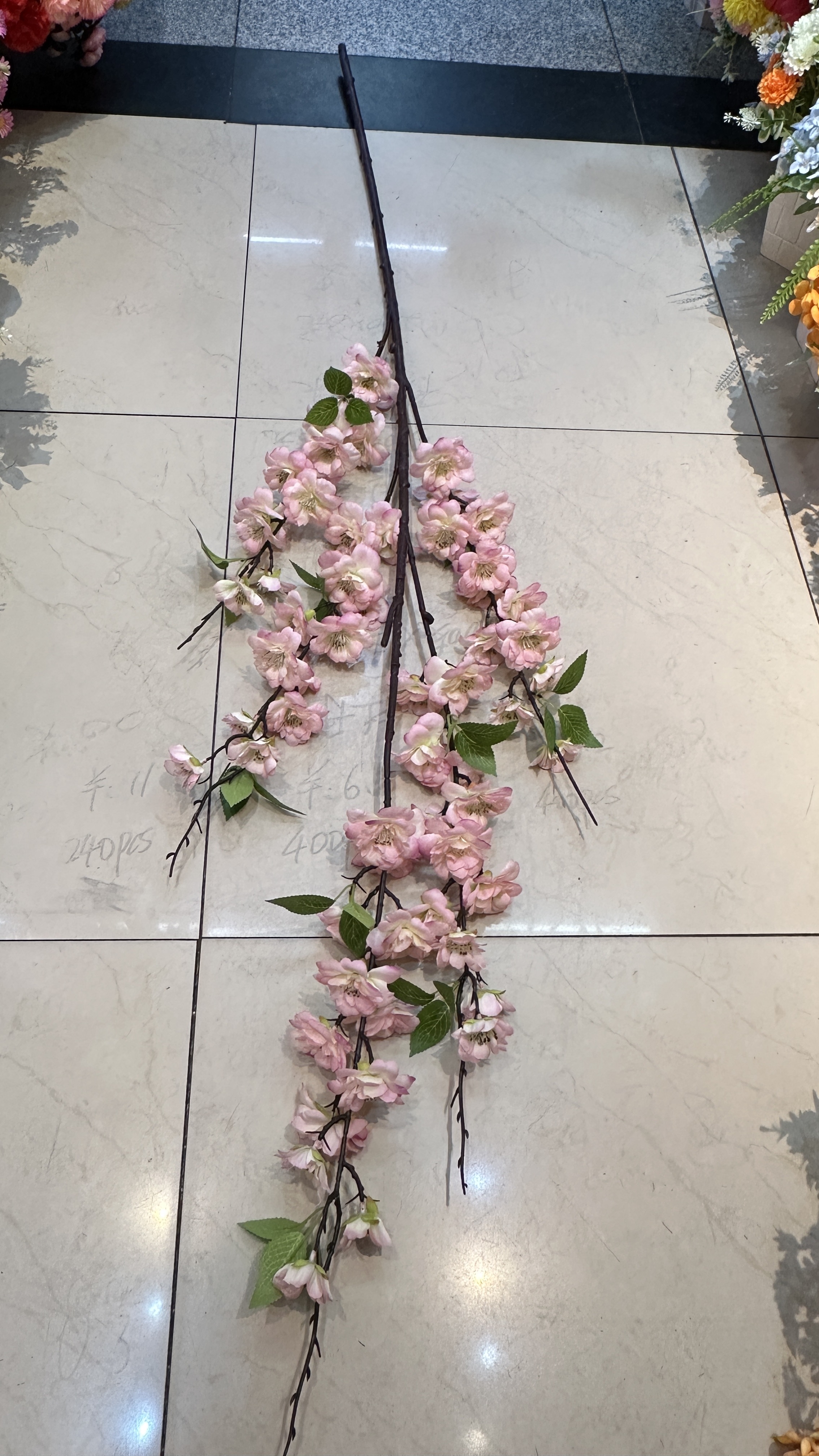 桃花树仿真植物梨花树单枝梨花仿真花高枝梨花春季爆款仿真梨树配件成品批发详情图8