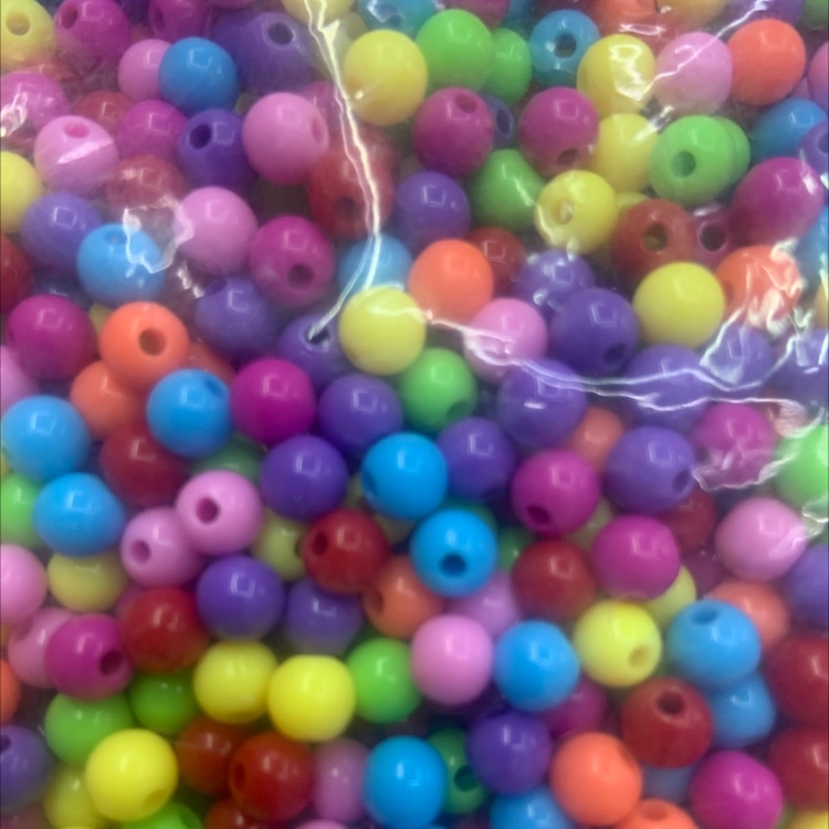 压克力珠子珠子可做项链手链，各种DIY