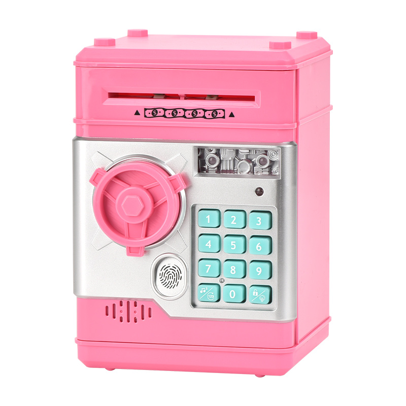 存钱罐保险箱电动玩具电动音乐智能指纹逼真音效详情图7